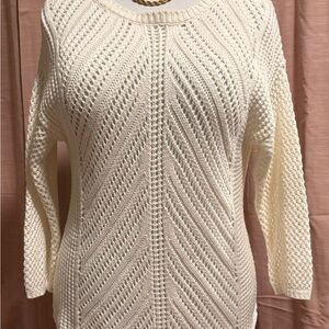 United States Sweaters White long length Size:M